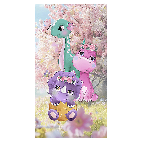 Faixa Lateral - Dinossauro - Sublimado 3D