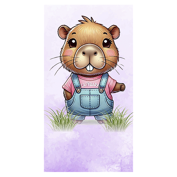 Faixa Lateral - Capivara - Sublimado 3D