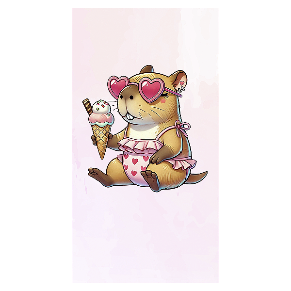 Faixa Lateral - Capivara - Sublimado 3D