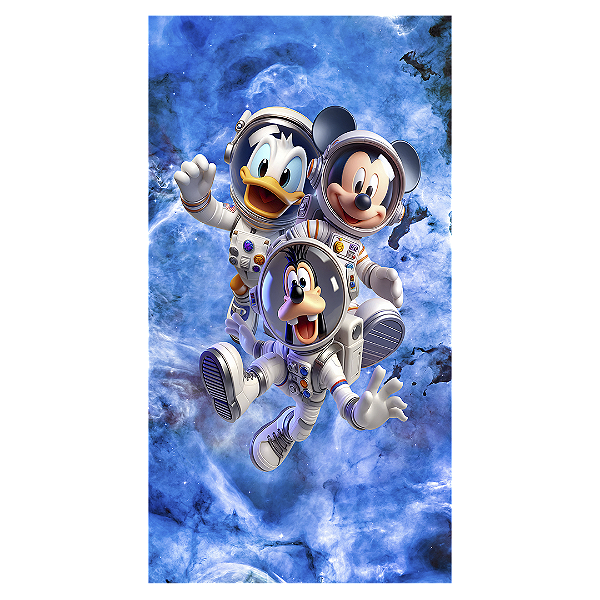 Faixa Lateral - Astrounauta - Sublimado 3D