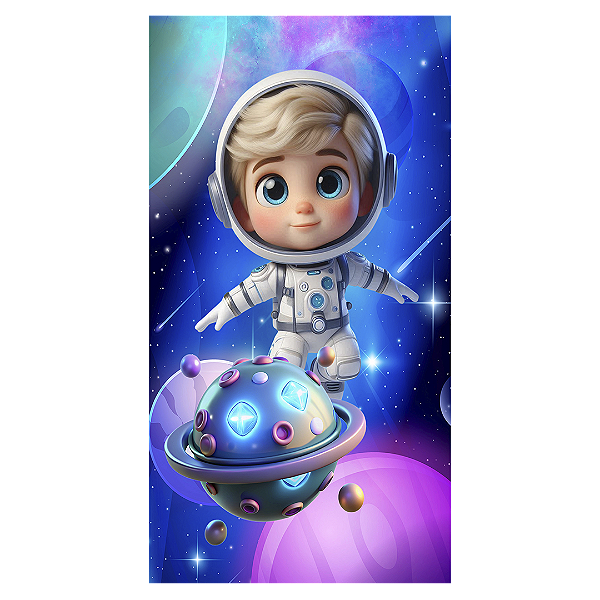 Faixa Lateral - Astrounauta - Sublimado 3D