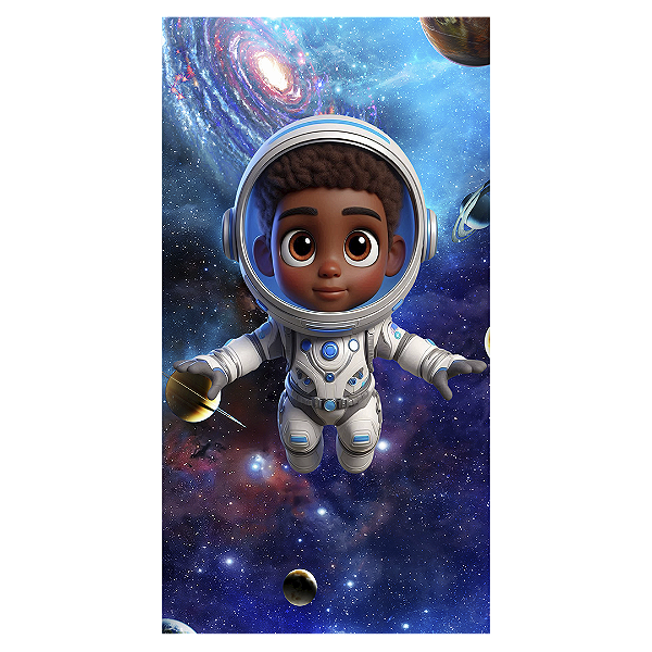 Faixa Lateral - Astrounauta - Sublimado 3D
