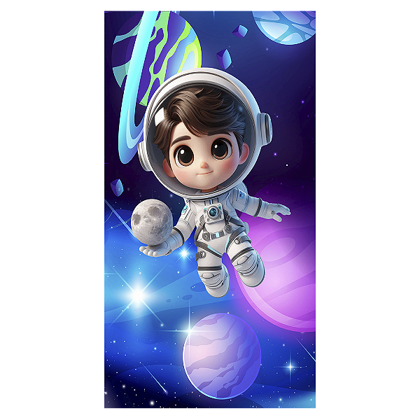Faixa Lateral - Astrounauta - Sublimado 3D