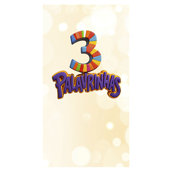 Faixa Lateral - 3 Palavrinhas - Sublimado 3D