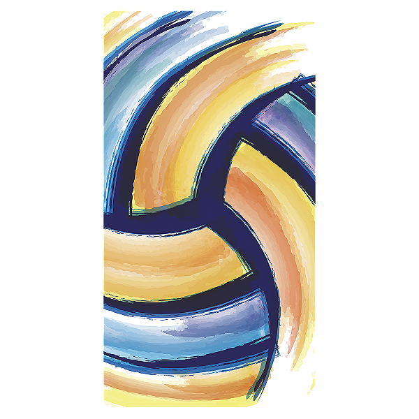 Faixa Lateral - Volei - Sublimado 3D