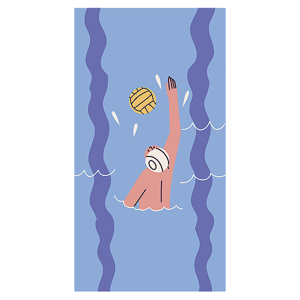 Faixa Lateral - Volei - Sublimado 3D