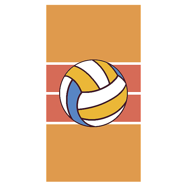 Faixa Lateral - Volei - Sublimado 3D