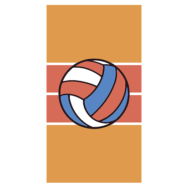 Faixa Lateral - Volei - Sublimado 3D