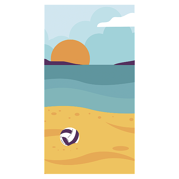 Faixa Lateral - Volei - Sublimado 3D