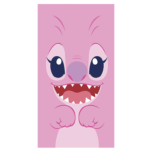 Faixa Lateral - Lilo Stitch Angel - Sublimado 3D