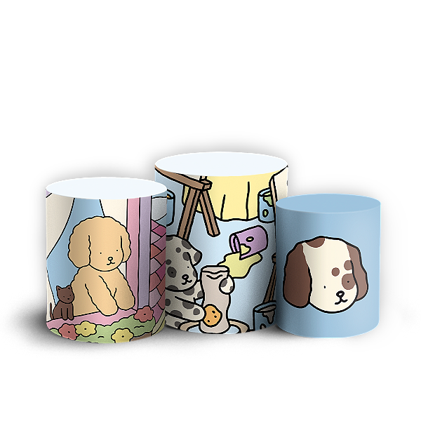 Trio Cilindro - Bobbie Goods - Sublimado 3D