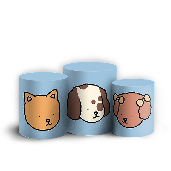 Trio Cilindro - Bobbie Goods - Sublimado 3D