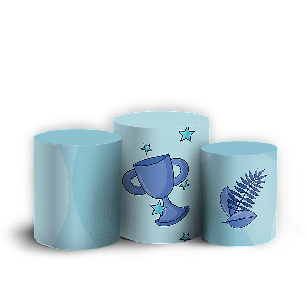 Trio Cilindro - Dia dos Pais - Sublimado 3D