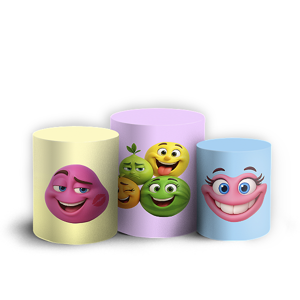 Trio Cilindro - Doce Fini - Sublimado 3D