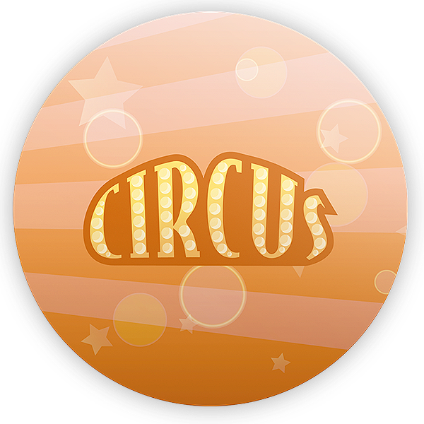 Mini Painel - Circo - Sublimado 3D