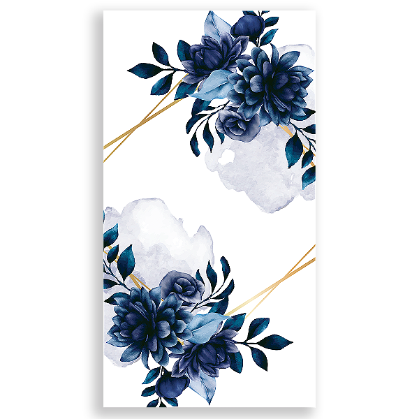 Faixa Lateral - Floral - Sublimado 3D