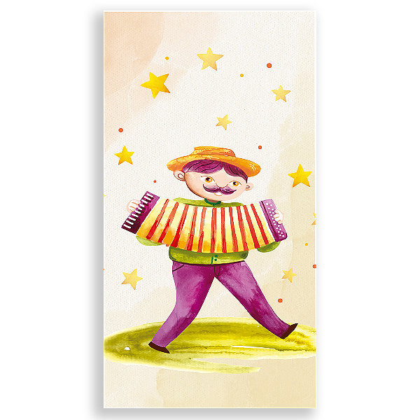 Faixa Lateral - Festa Junina - Sublimado 3D