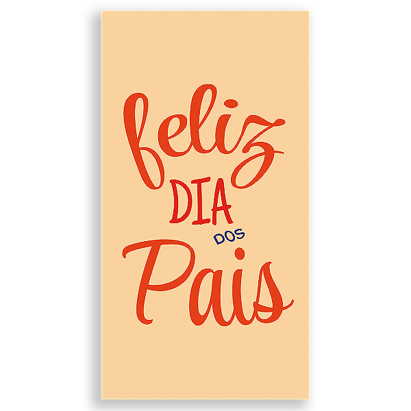 Faixa Lateral - Dia dos Pais - Sublimado 3D