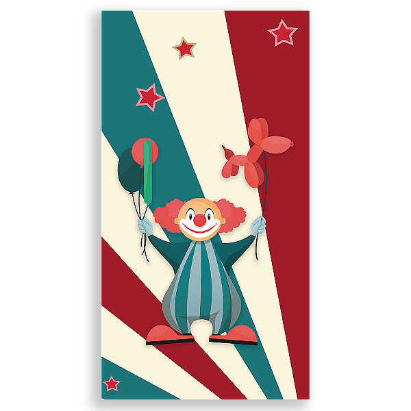 Faixa Lateral - Circo - Sublimado 3D