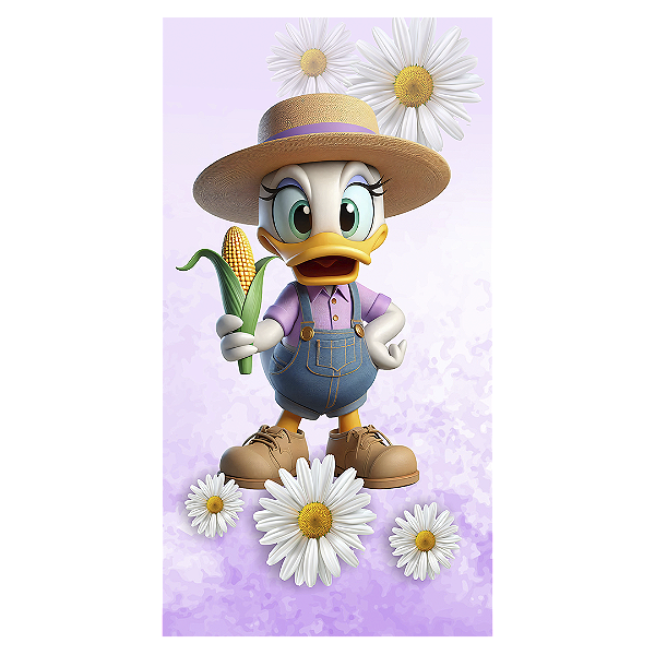 Faixa Lateral - Margarida - Sublimado 3D