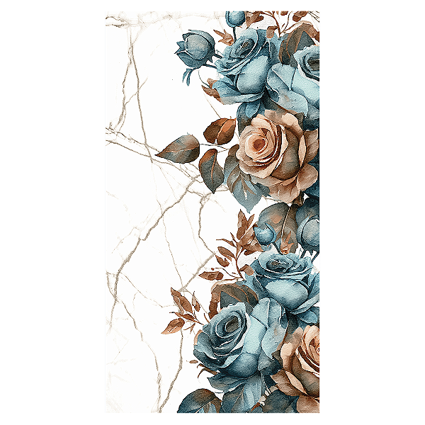 Faixa Lateral - Floral - Sublimado 3D