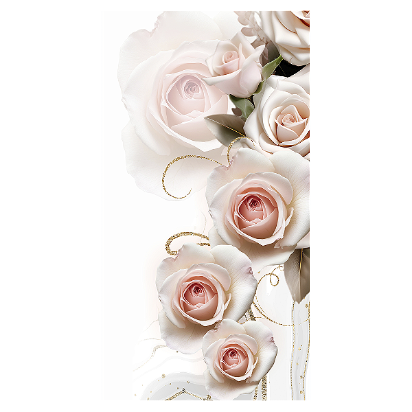 Faixa Lateral - Floral - Sublimado 3D