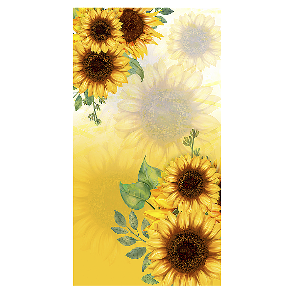 Faixa Lateral - Floral - Sublimado 3D