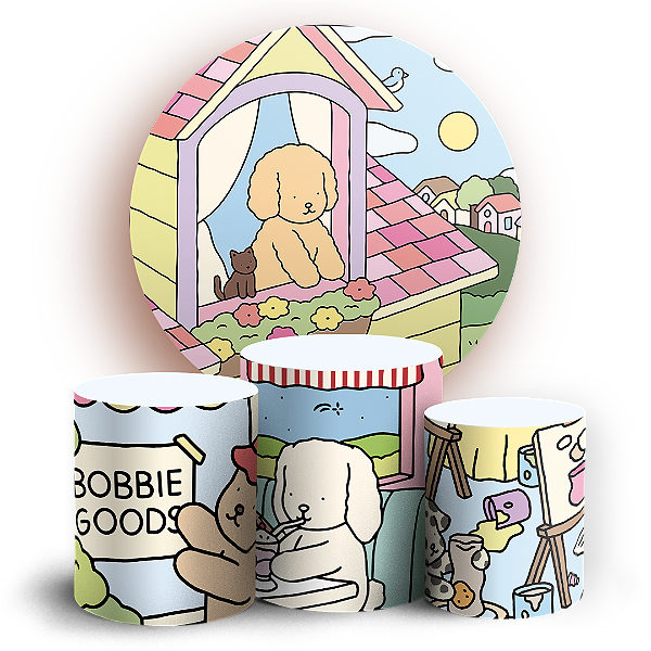 KIT Redondo e Trio - Bobbie Goods - Sublimado 3D