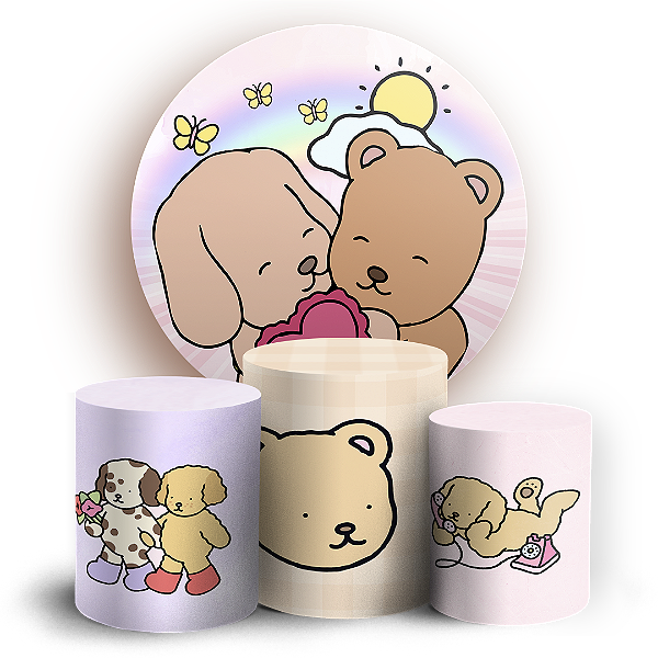 KIT Redondo e Trio - Bobbie Goods - Sublimado 3D