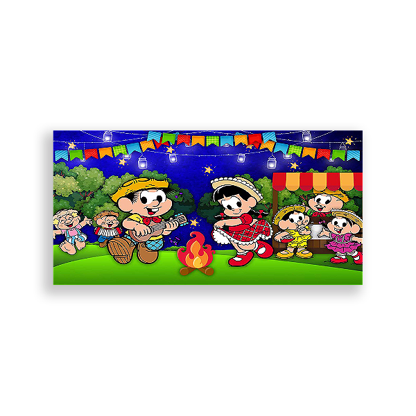 Painel Retangular - Festa Junina - Sublimado 3D