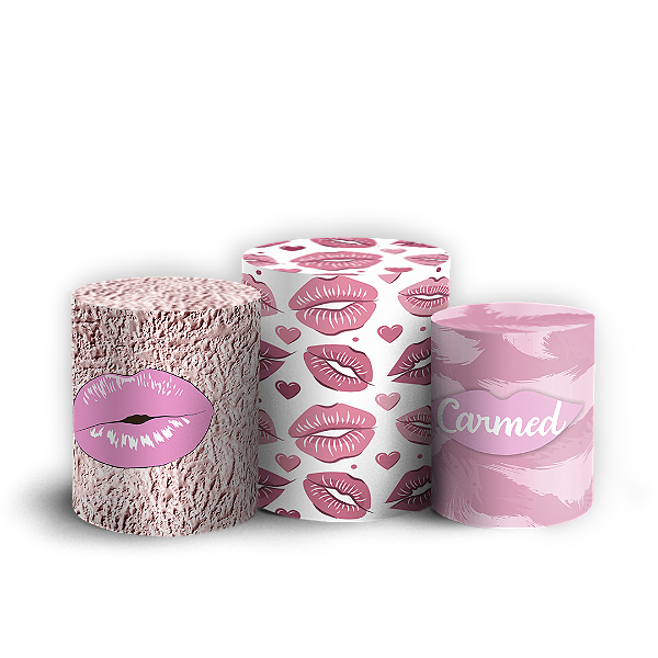 Trio Cilindro - Carmed - Sublimado 3D