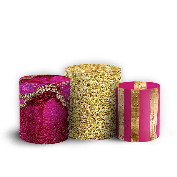 Trio Cilindro - 30 Anos - Sublimado 3D