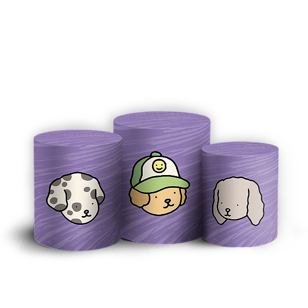 Trio Cilindro - Bobbie Goods - Sublimado 3D