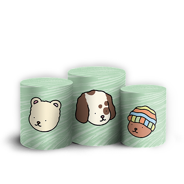 Trio Cilindro - Bobbie Goods - Sublimado 3D