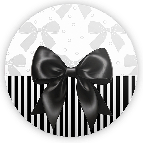 Painel Redondo - Laços - Sublimado 3D