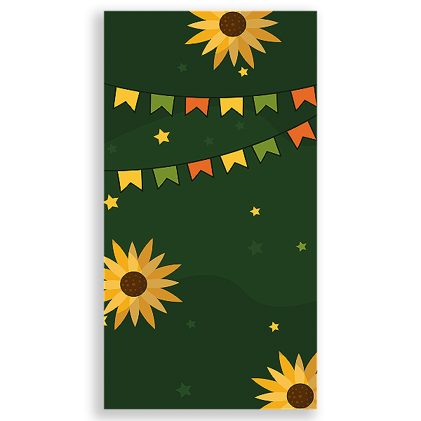 Faixa Lateral - Festa Junina - Sublimado 3D