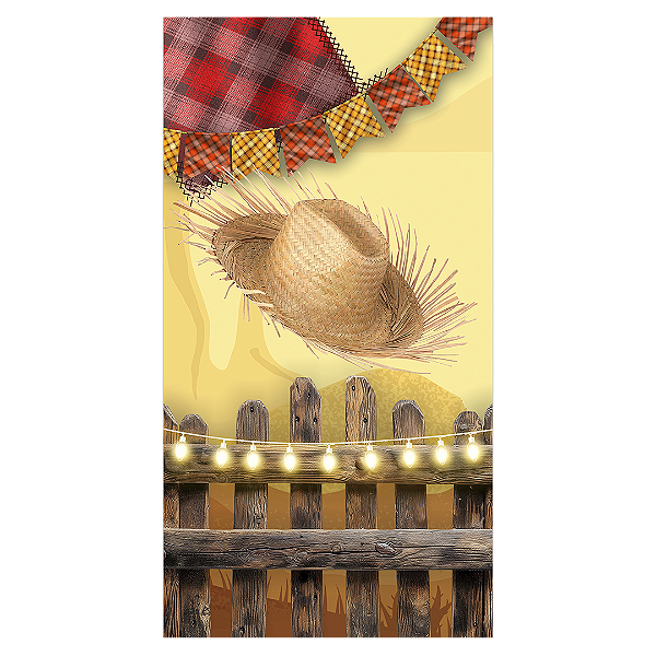 Faixa Lateral - Festa Junina - Sublimado 3D