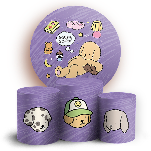 KIT Redondo e Trio - Bobbie Goods - Sublimado 3D