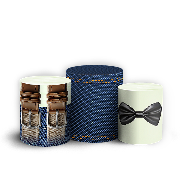 Trio Cilindro - Dia Del Padre - Sublimado 3D