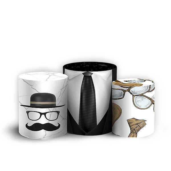 Trio Cilindro - Dia Del Padre - Sublimado 3D