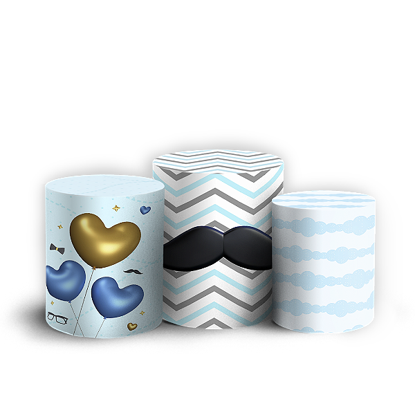 Trio Cilindro - Dia Del Padre - Sublimado 3D