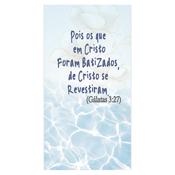 Faixa Lateral - Religioso Evangelico - Sublimado 3D