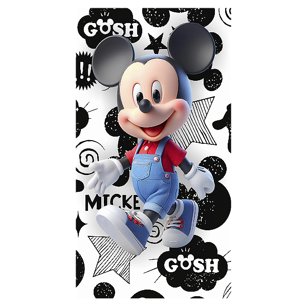 Faixa Lateral - Mickey - Sublimado 3D