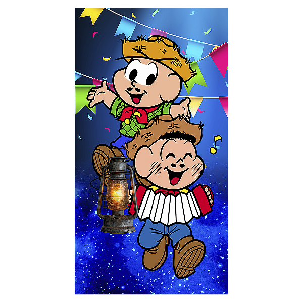 Faixa Lateral - Festa Junina - Sublimado 3D