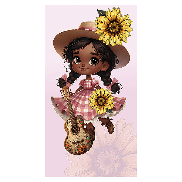 Faixa Lateral - Festa Junina - Sublimado 3D