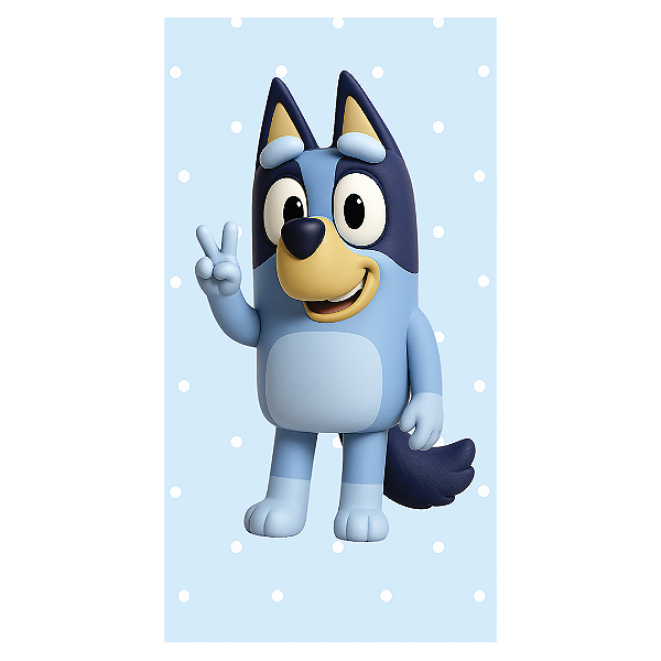 Faixa Lateral - Bluey - Sublimado 3D