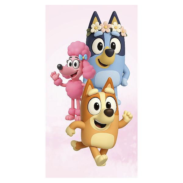 Faixa Lateral - Bluey - Sublimado 3D