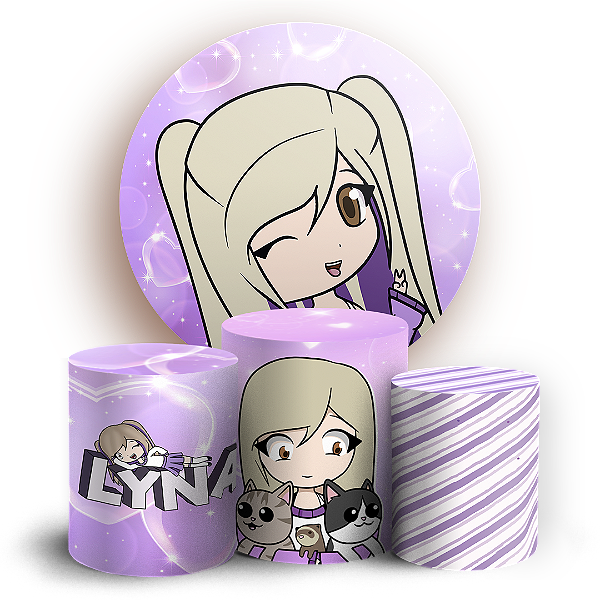 KIT Redondo e Trio - Lyna - Sublimado 3D