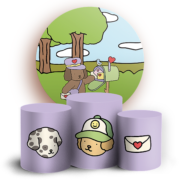 KIT Redondo e Trio - Bobbie Goods - Sublimado 3D