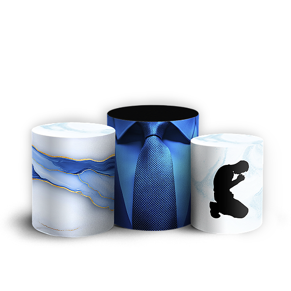 Trio Cilindro - Religioso Evangelico - Sublimado 3D